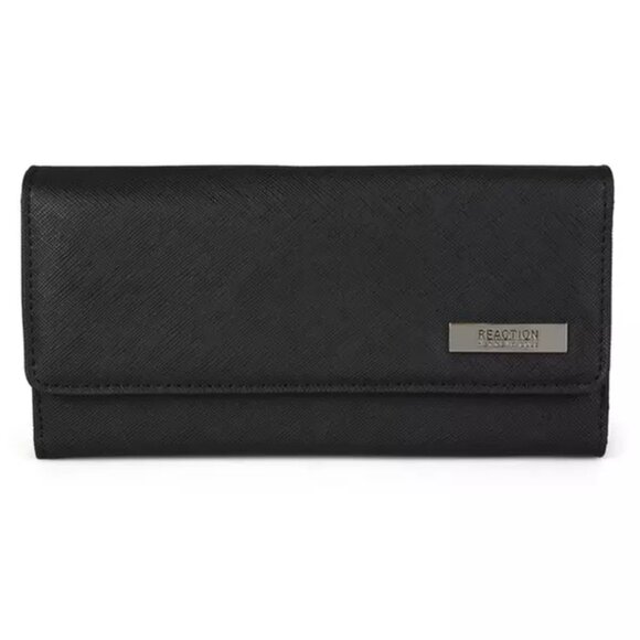 Kenneth Cole Reaction Black Women's Wallet - Picture 1 of 9